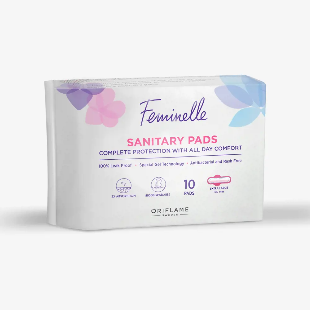 Sanitary Pads Extra Large, 10 pcs.